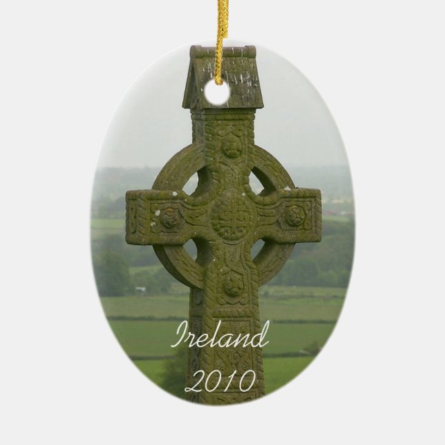 Ireland Cross Christmas Ornament (Front)