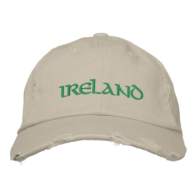 Ireland Embroidered Hat (Front)