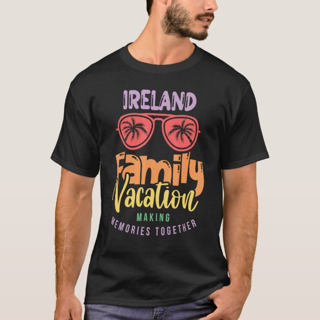 Ireland Family Vacation Matching Outfit T-Shirt (Front)
