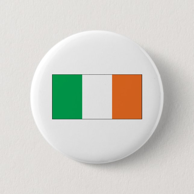 Ireland Flag 6 Cm Round Badge (Front)