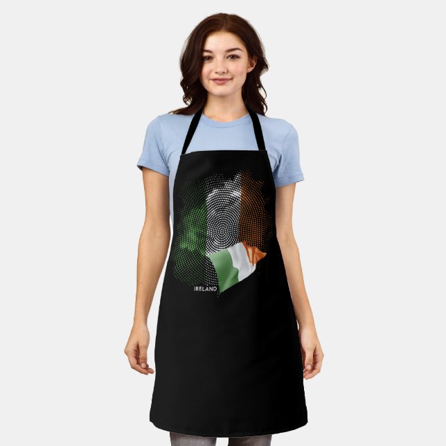 Ireland flag apron (Worn)