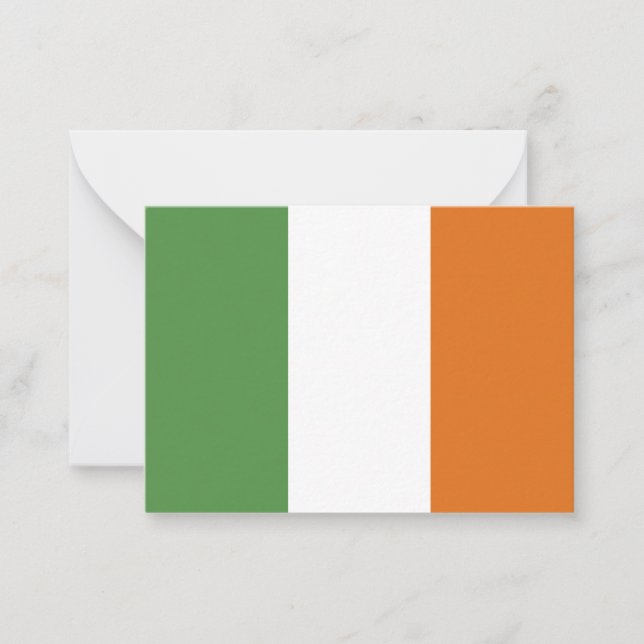 Ireland flag card (Front)