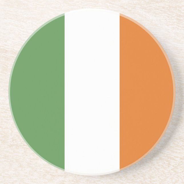 Ireland flag coaster (Front)
