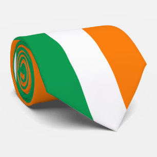 Ireland flag colours tie