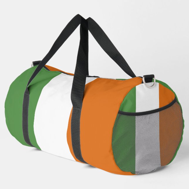 Ireland flag duffle bag (Right Corner)