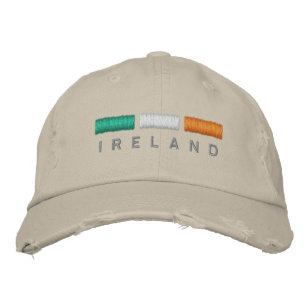 Ireland Flag Embroidery Embroidered Hat