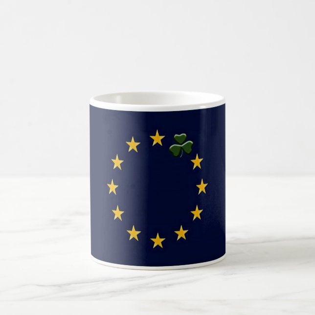 Ireland - Flag European Theme - Coffee Mug (Center)