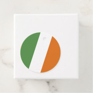 Ireland flag favour tags