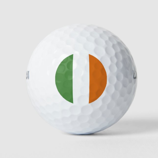 Ireland flag golf balls (Front)