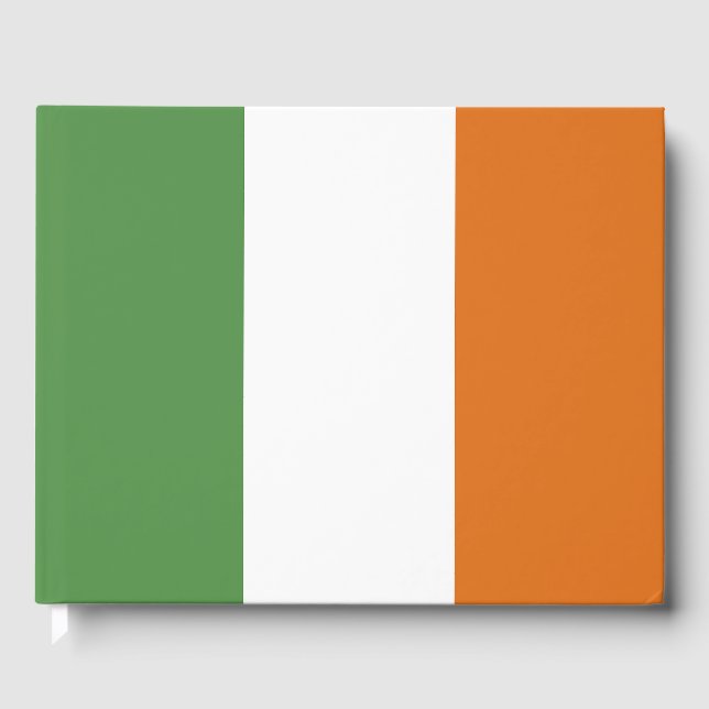 Ireland flag guest book (Front)