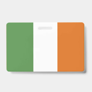 Ireland flag ID badge