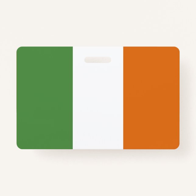 Ireland flag ID badge (Front)