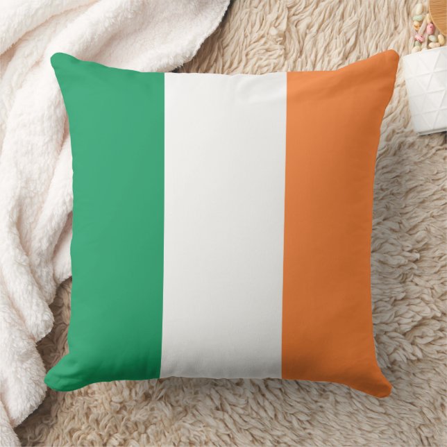 Ireland Flag: Irish Banner, Free UK Cushion (Blanket)