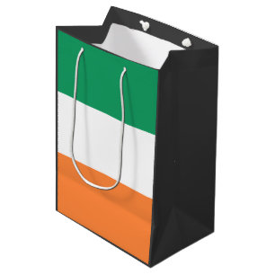 Ireland Flag: Irish Banner, Free UK Medium Gift Bag