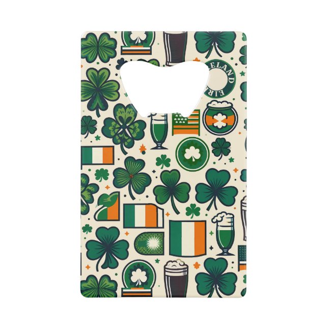 Ireland Flag Irish Shamrock Celtic St Patricks Day (Front)
