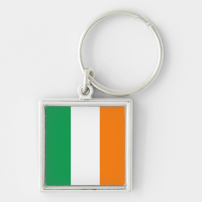 Ireland Flag Key Ring (Front)