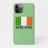 Ireland Flag, labelled,