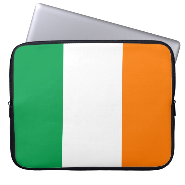 Ireland Flag Laptop Sleeve (Front)