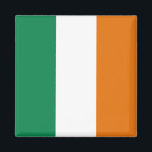 Ireland Flag Magnet<br><div class="desc">Decorative magnet featuring the flag of Ireland 
- Customise it: adjust images; add a name/slogan for personal gifts; add a company/club logo for promotional items


© 2008 FlagAndMap.</div>