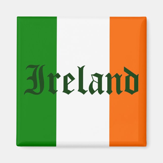 Ireland Flag Magnet (Front)