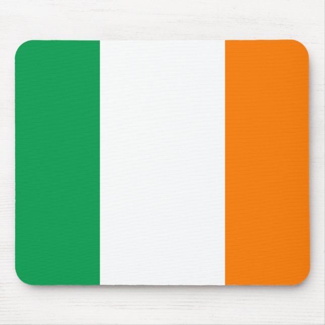 Ireland Flag Mouse Pad (Front)