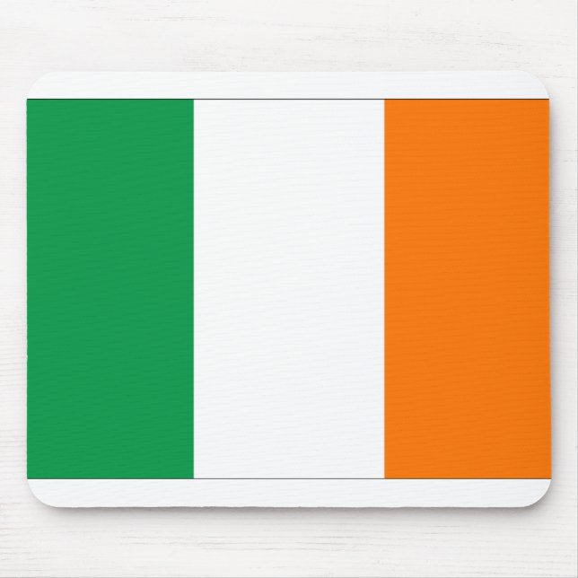 Ireland flag mouse pad (Front)