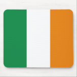 Ireland Flag Mousepad<br><div class="desc">This mousepad design simply comprises the  Irish flag. A great way to recall Ireland while at the computer.</div>