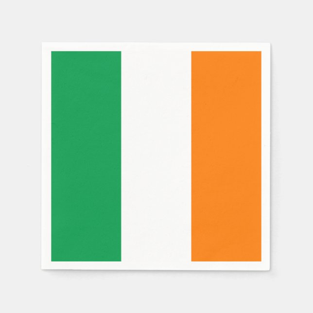 Ireland Flag Napkin (Front)