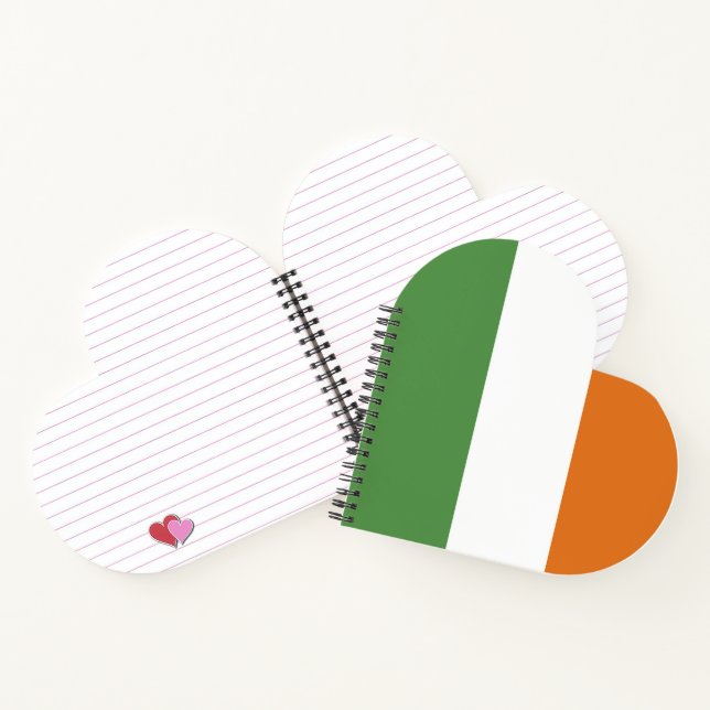 Ireland flag notebook (Inside)