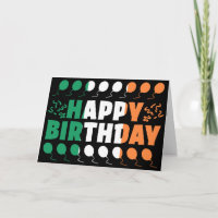 Ireland Flag Patriotic Birthday