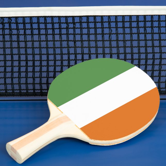 Ireland flag ping pong paddle (Insitu)