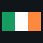 Ireland Flag Poster<br><div class="desc">Patriotic flag of Ireland.</div>
