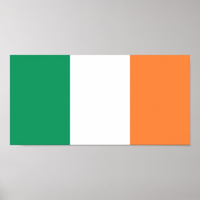 Ireland Flag Poster (Front)