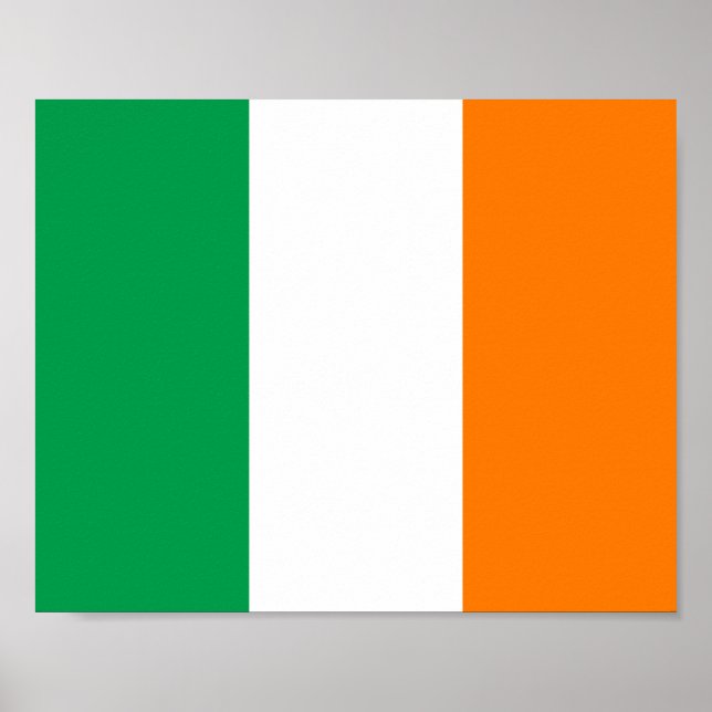 Ireland Flag Poster (Front)