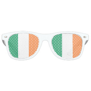 Ireland Flag Retro Sunglasses