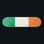 Ireland Flag Skateboard<br><div class="desc">Patriotic flag of Ireland.</div>