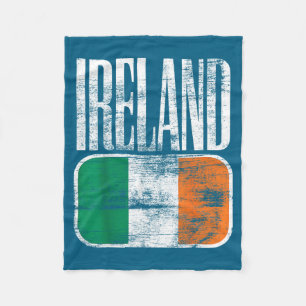Ireland Flag Suprt Fleece Blanket