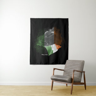 Ireland flag tapestry