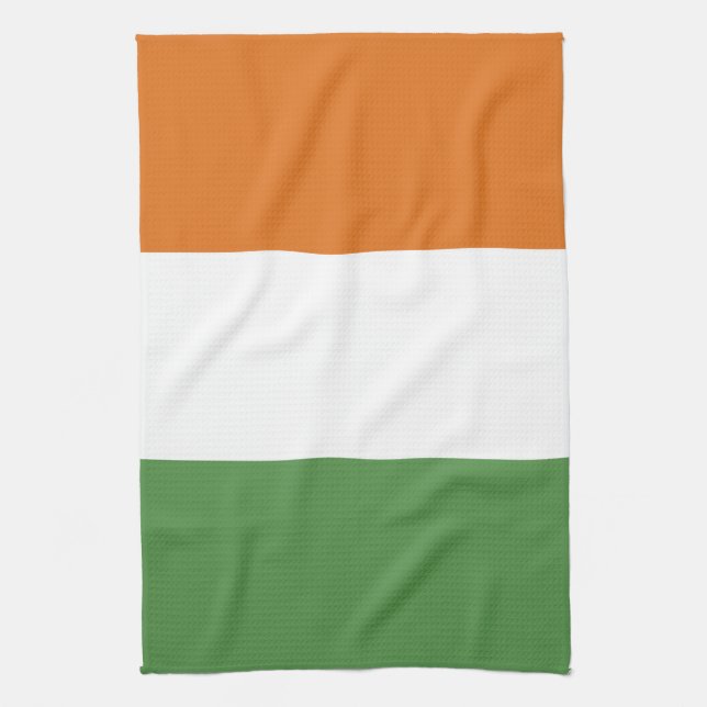 Ireland flag tea towel (Vertical)