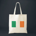 Ireland Flag Tote Bag<br><div class="desc">Patriotic flag of Ireland.</div>