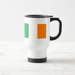 Ireland flag travel mug