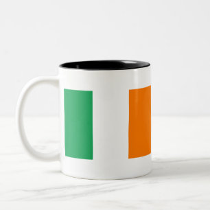Ireland Flag Two-Tone Coffee Mug