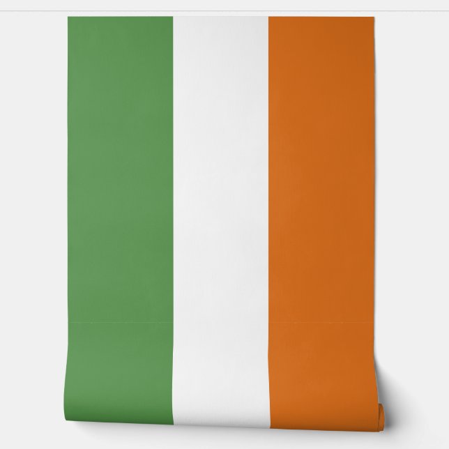 Ireland flag wallpaper (Unrolling)