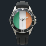 Ireland Flag Watch<br><div class="desc">National Flag of Ireland,  Ireland,  flag,  Irish,  green,  orange,  white,  country,  national,  official,  symbol,  sovereign,  celebration,  freedom,  independence,  independent,  liberty,  holiday,  icon,  banner,  vector,  accurate,  dimensions,  proportions,  colours</div>