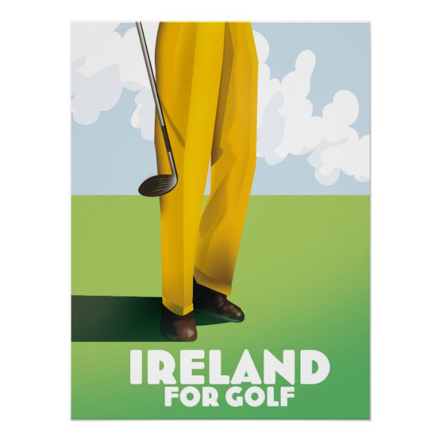 Ireland For Golf Poster (Front)