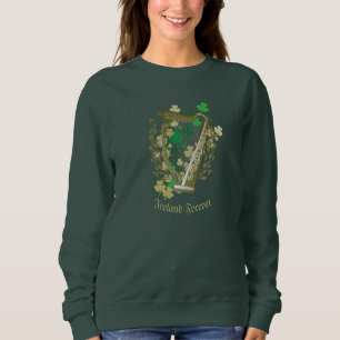 Ireland Forever Irish Harp Women's Sweatshirt