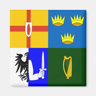 Ireland Four provinces Magnet