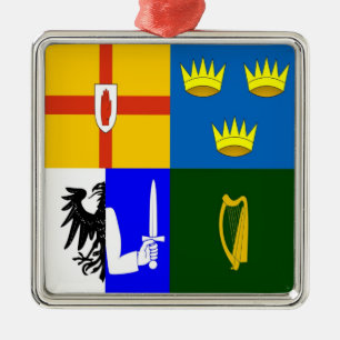 Ireland Four provinces Metal Tree Decoration