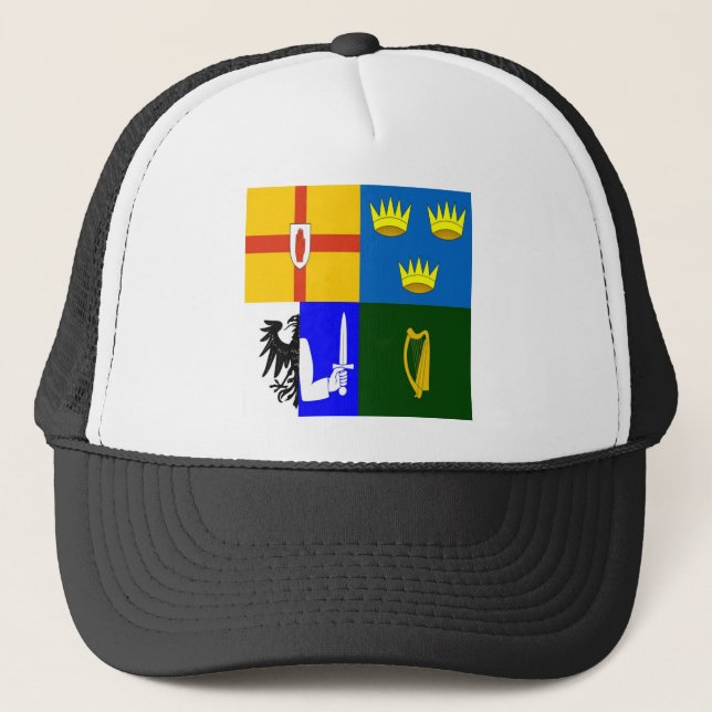 Ireland Four provinces Trucker Hat (Front)