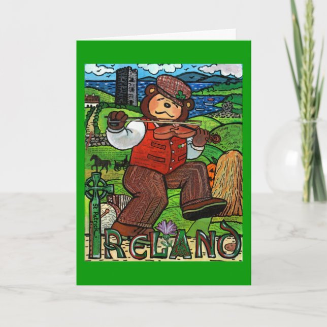 Ireland Greeting Card (Front)